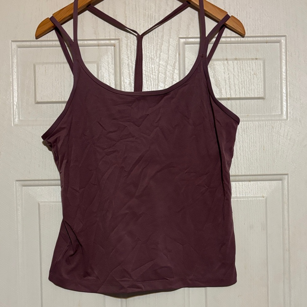 PINK Victoria's Secret Maroon Tank Top